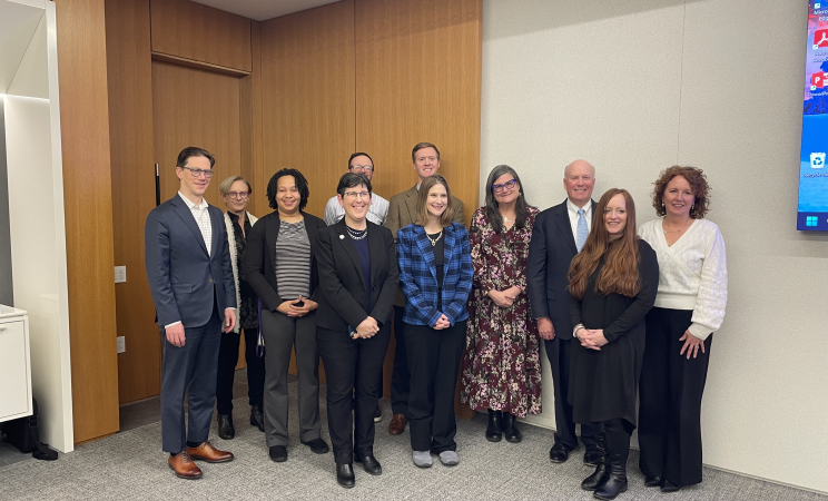 Group photo of various members of the PLA/CLS Board and Executive Directors